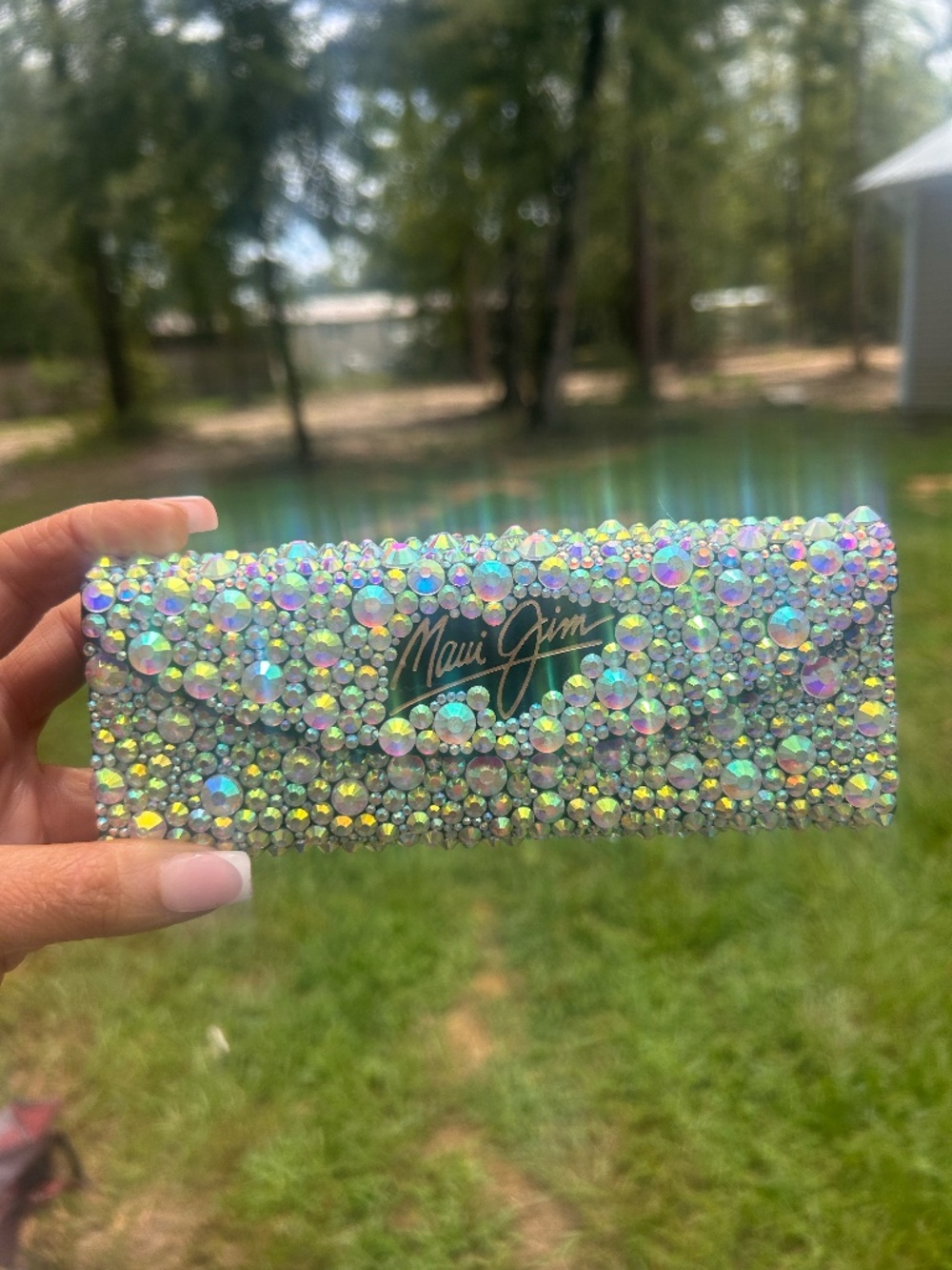 Rhinestone Maui Jim Sunglasses Case